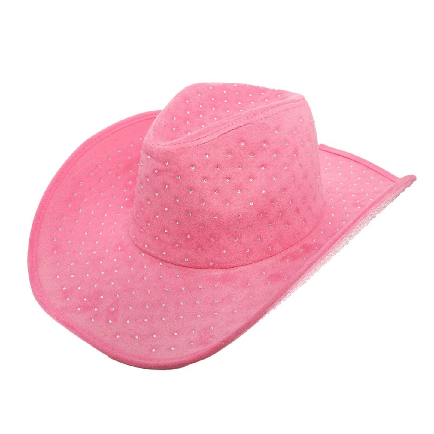 Cowboy Hat Pink Rhinestone Cowgirl Fashion Hat