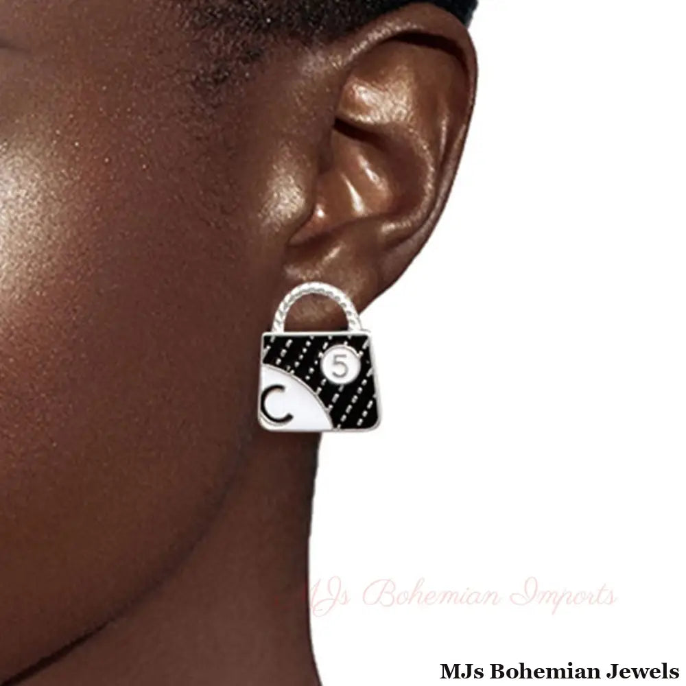 Designer Silver Stud - Dazzling Couturier