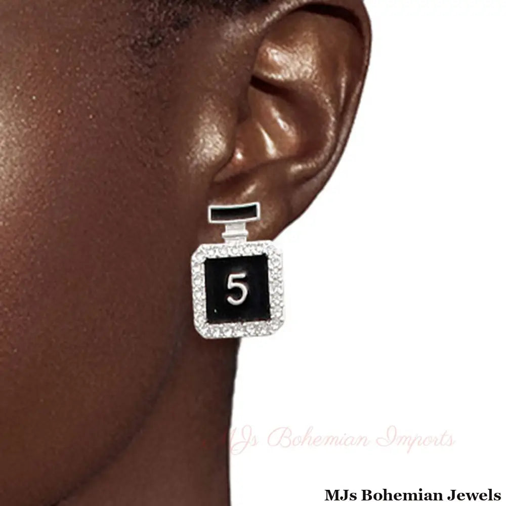 Designer Silver Stud - Dazzling Couturier