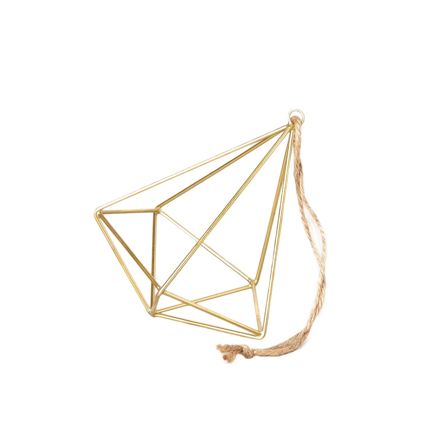 Air Plant Display Hanger - Brass