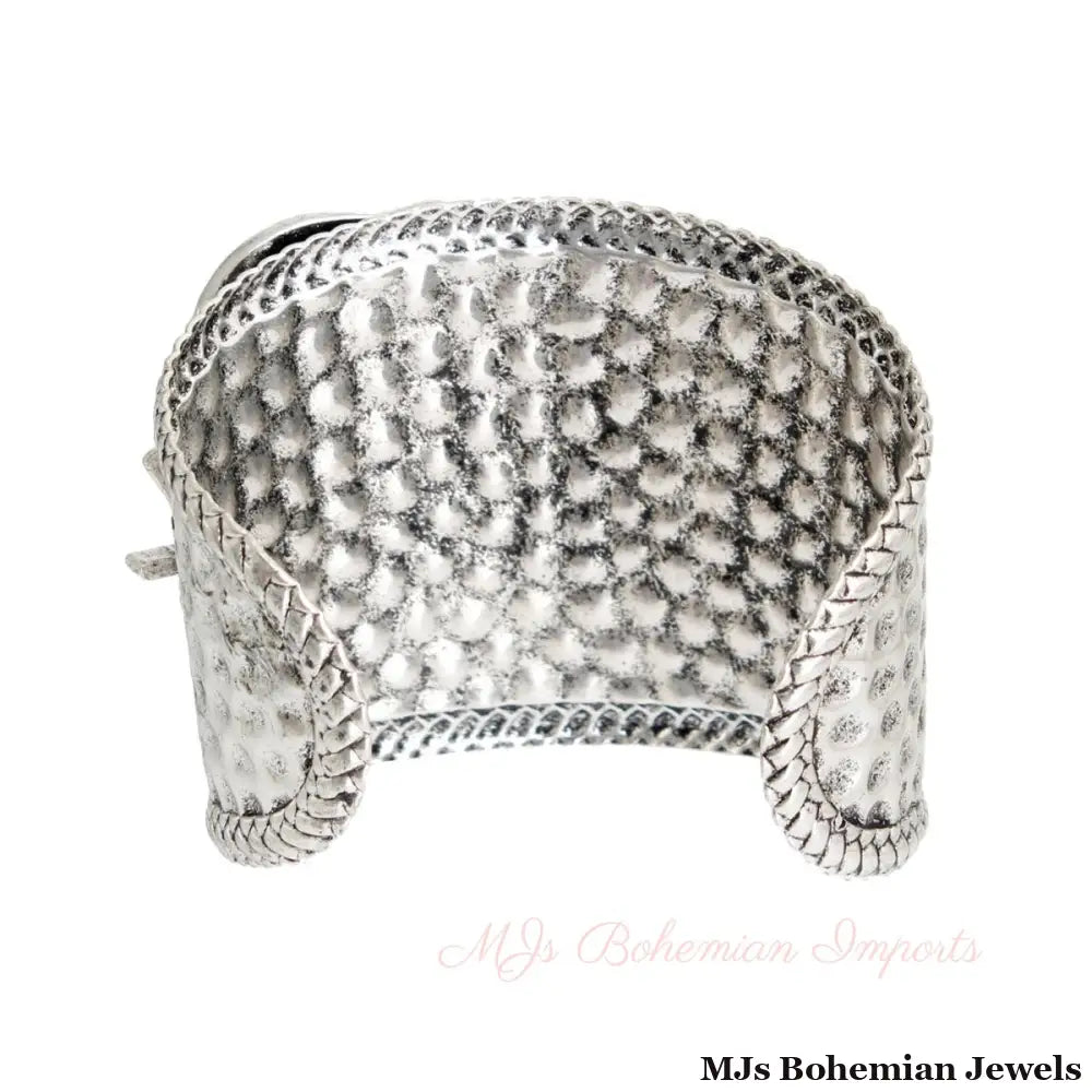 Full Blue Elephant Cuff