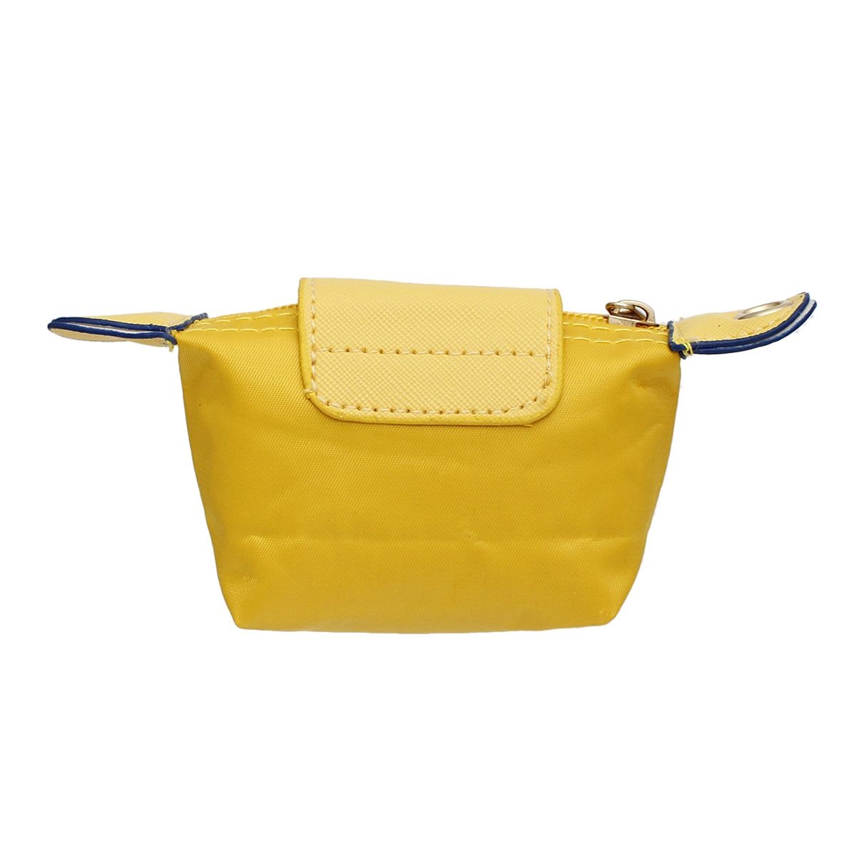 SGRHO Soror Yellow Nylon Wristlet Strap Mini Pouch