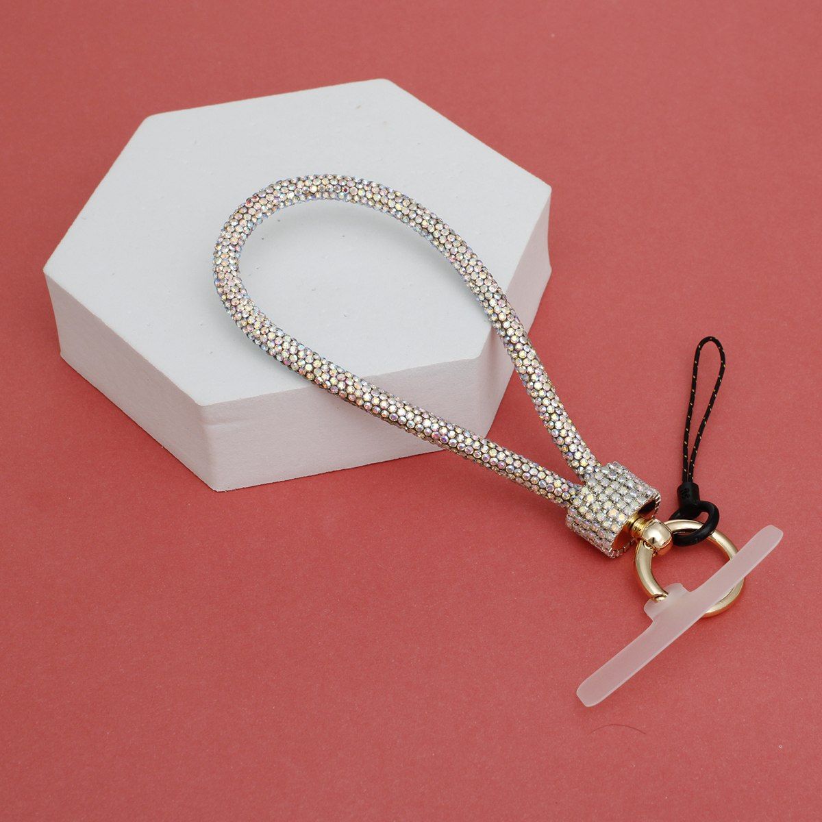 Rhinestone Phone Wrist Strap Aurbo Bling Accessory