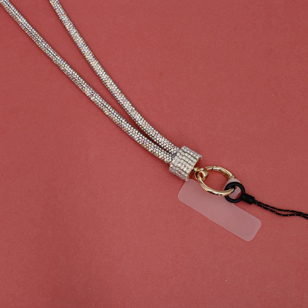 Rhinestone Long Phone Strap Aurbo Bling Lanyard