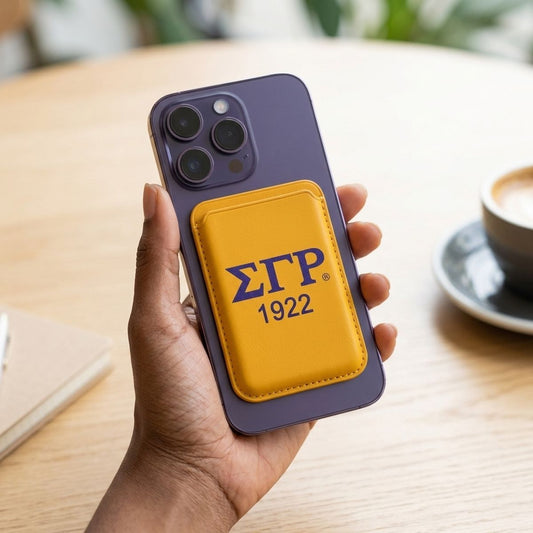SGRHO Yellow 1922 MagSafe Card Wallet