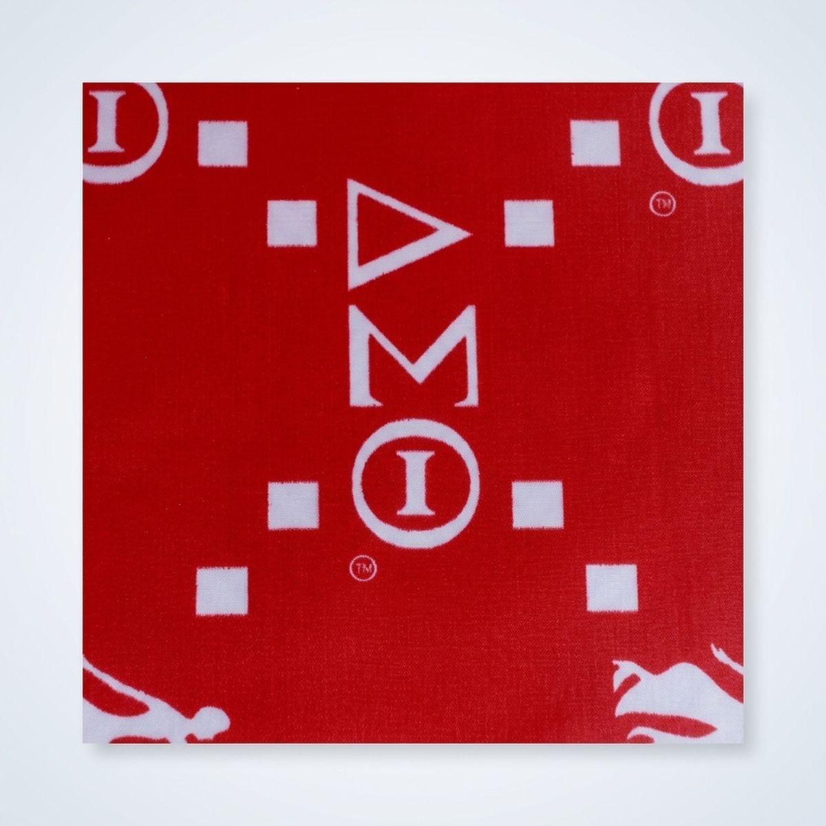 DST Long Red Lightweight Scarf