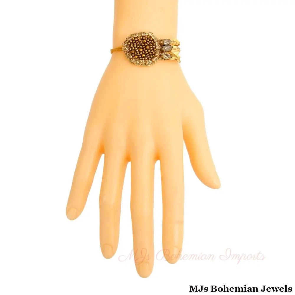 Gold Fish Friendship Bracelet