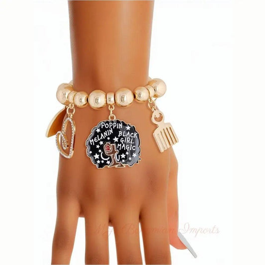 Gold Melanin Bracelet