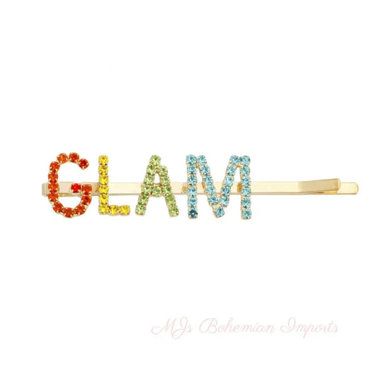 Gold Multi GLAM Bobby Pin