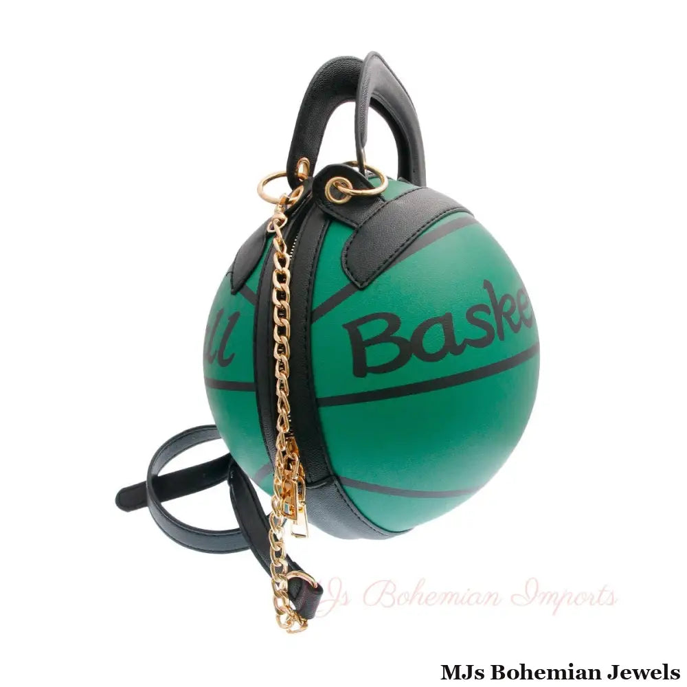 Green Basketball Handbag