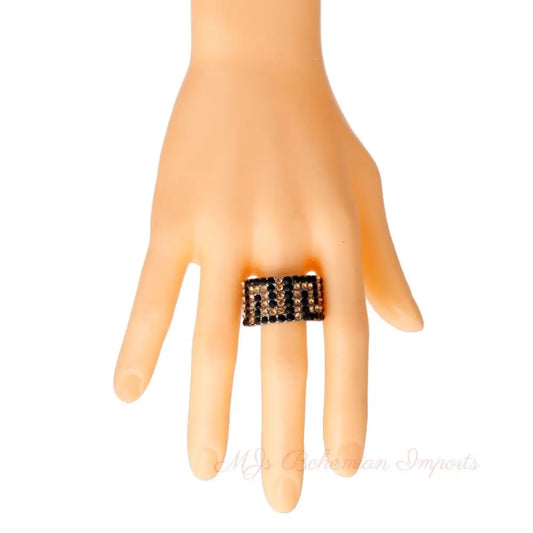 Hematite Hues: Signature Ring