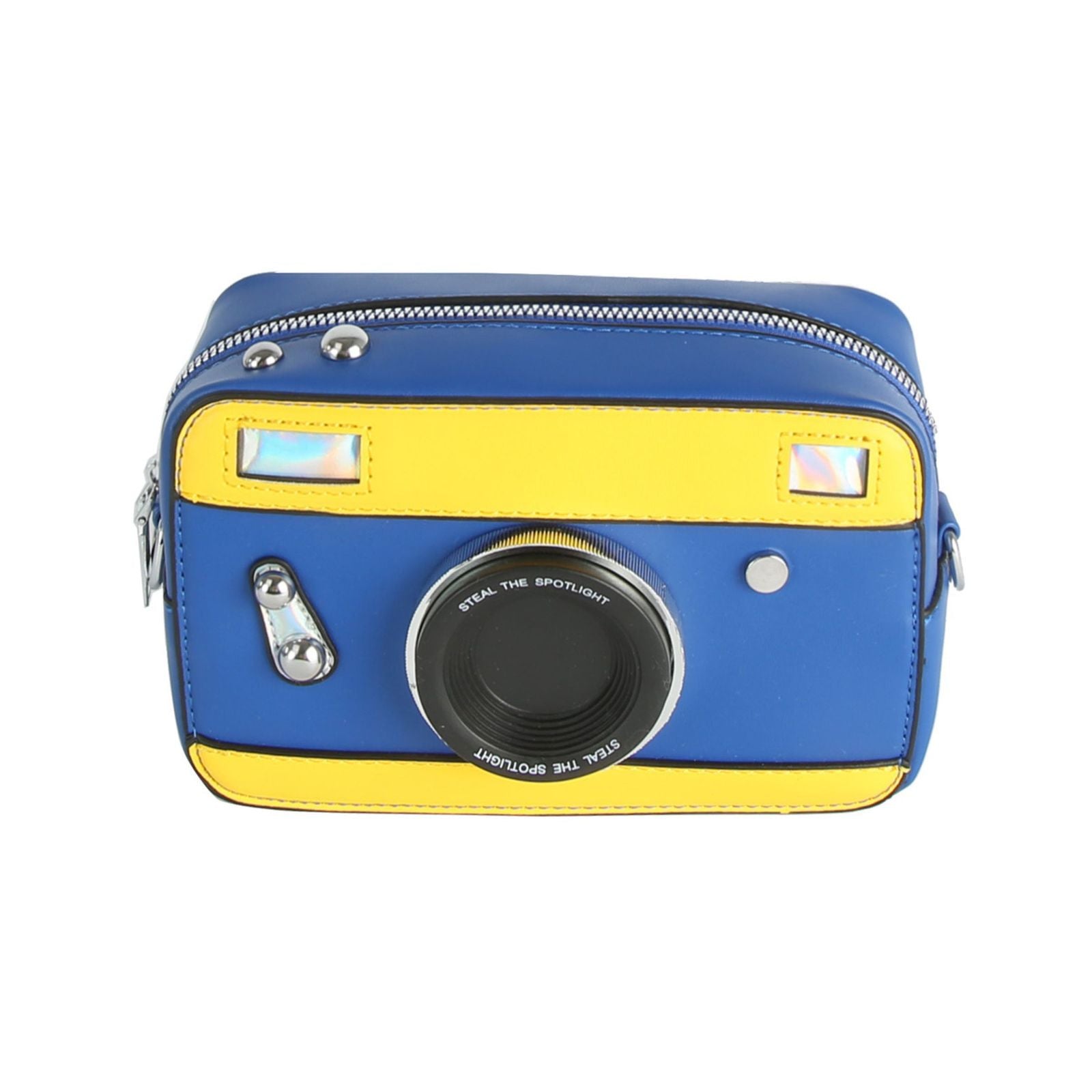 SGRHO Crossbody Blue Yellow Camera Crossbody Bag