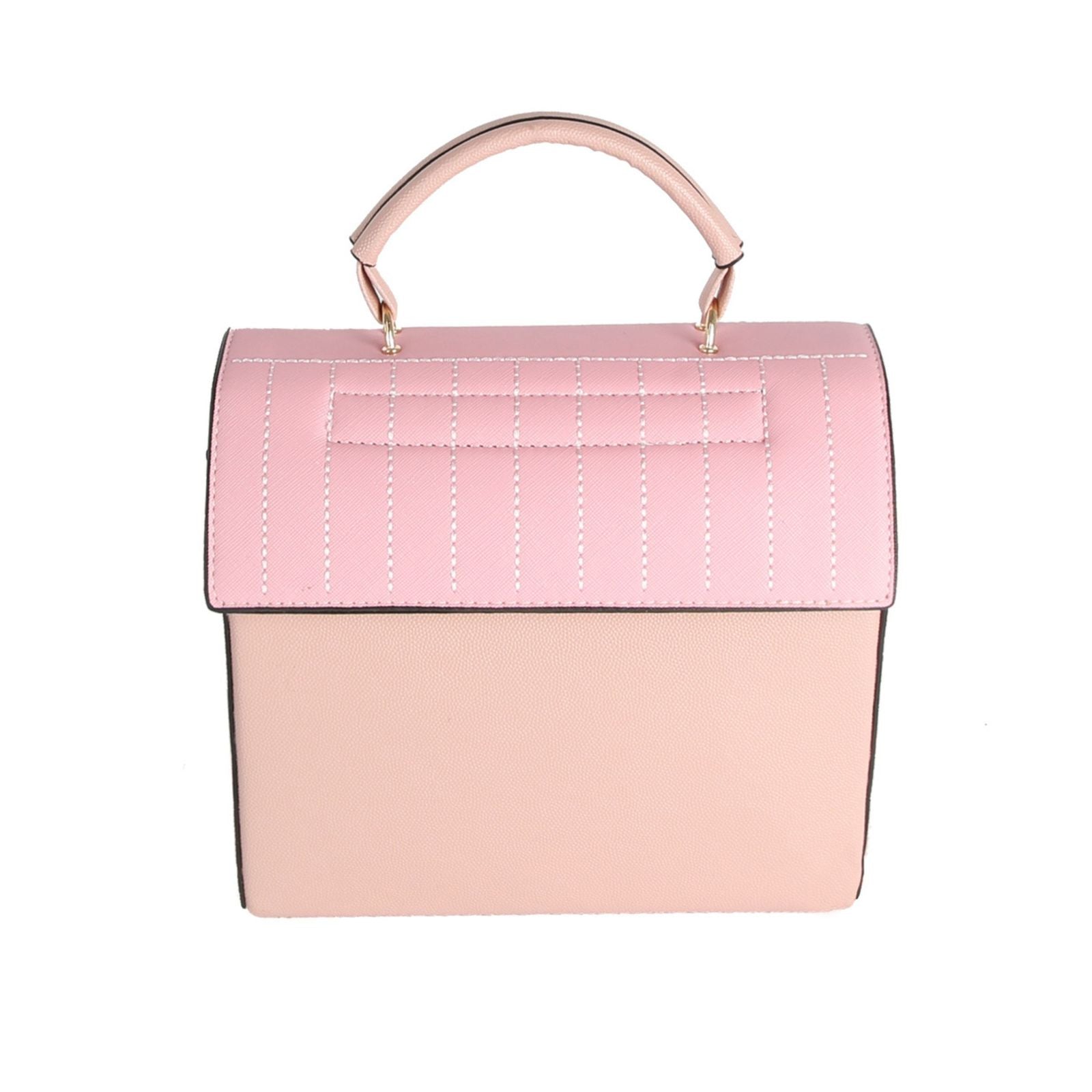 Top Handle Pink Cottage Dollhouse Handbag