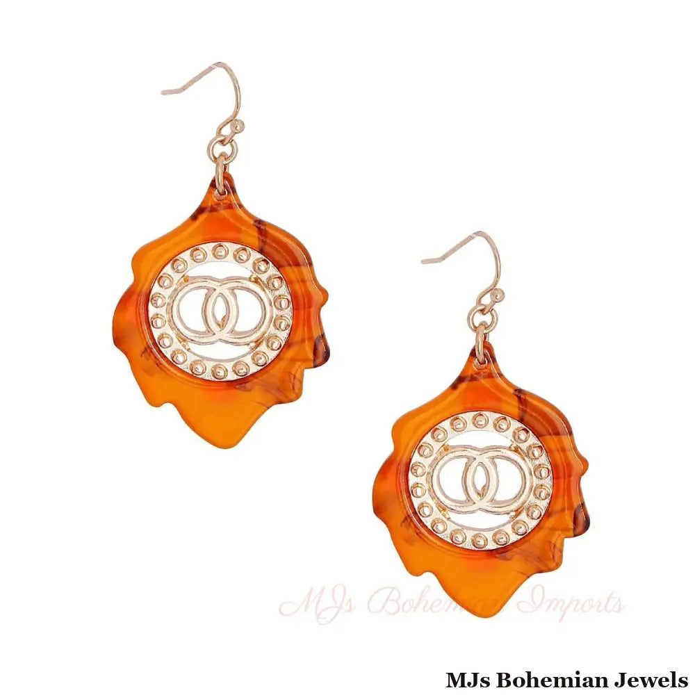 Logo Luminance: Tortoiseshell Earrings
