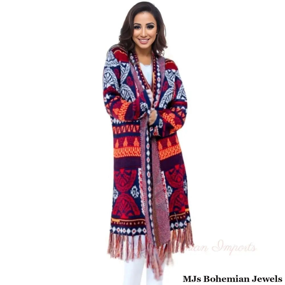 L/XL Navy Long Sleeve Cardigan