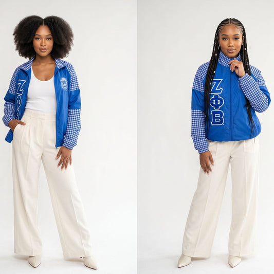 ZPB Apparel Small Royal Blue Windbreaker Jacket