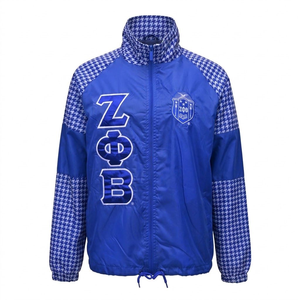 ZPB Apparel Medium Royal Blue Windbreaker Jacket