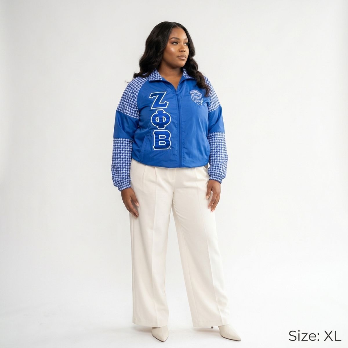ZPB Apparel XLarge Royal Blue Windbreaker Jacket