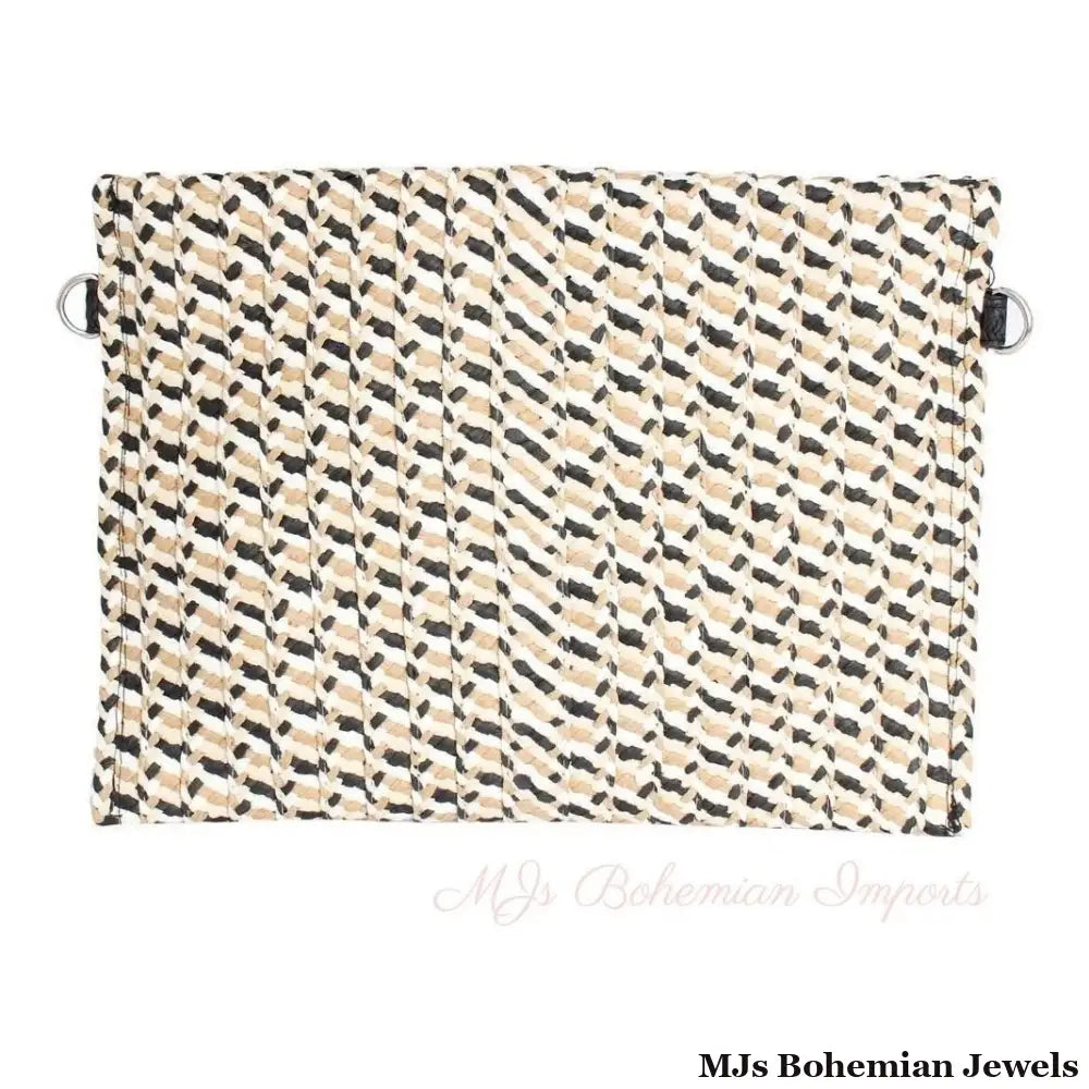 Multi Color Pattern Flap Clutch