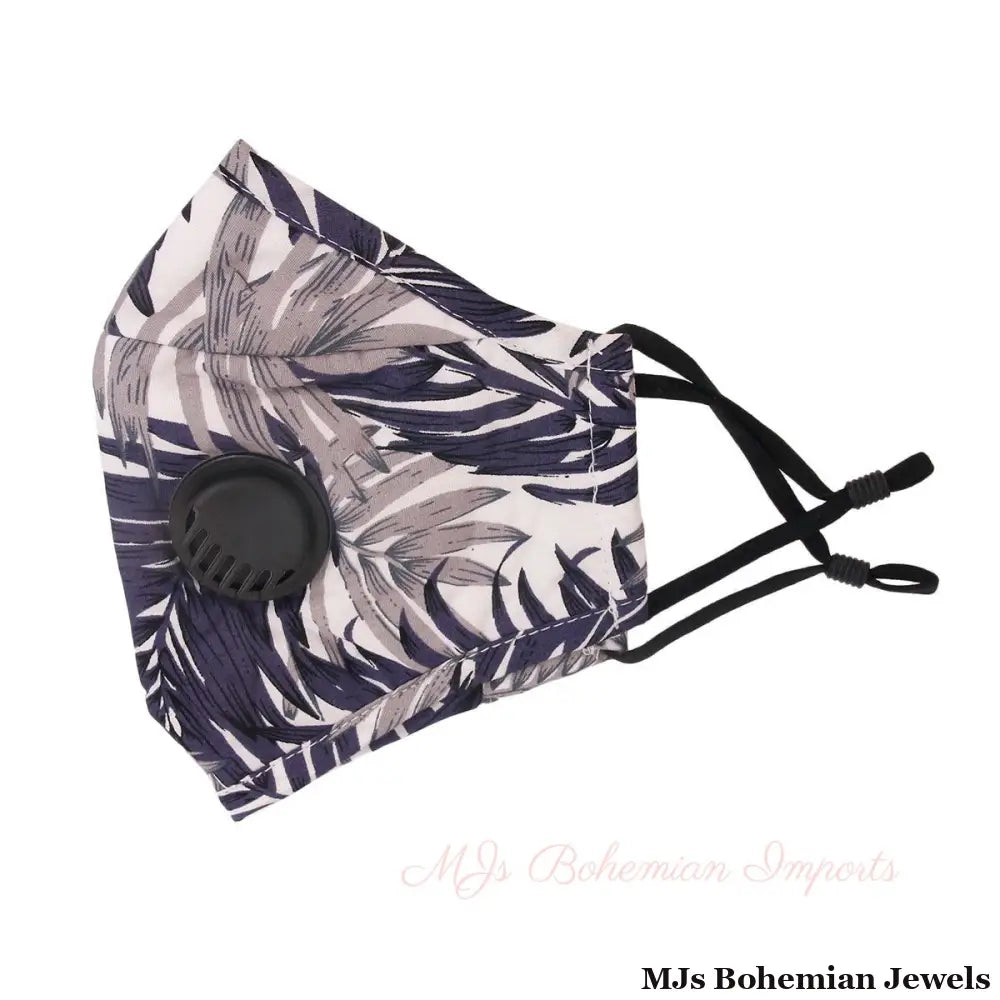 Navy Tropical Filter Mask