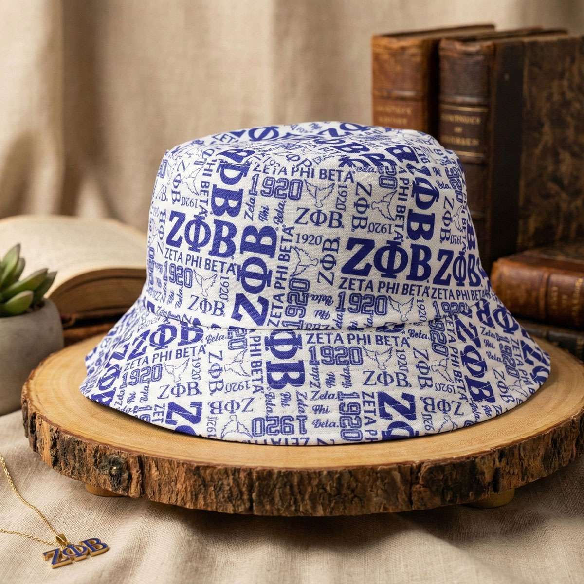 ZPB Sorority Pride Graphic Print Bucket Hat