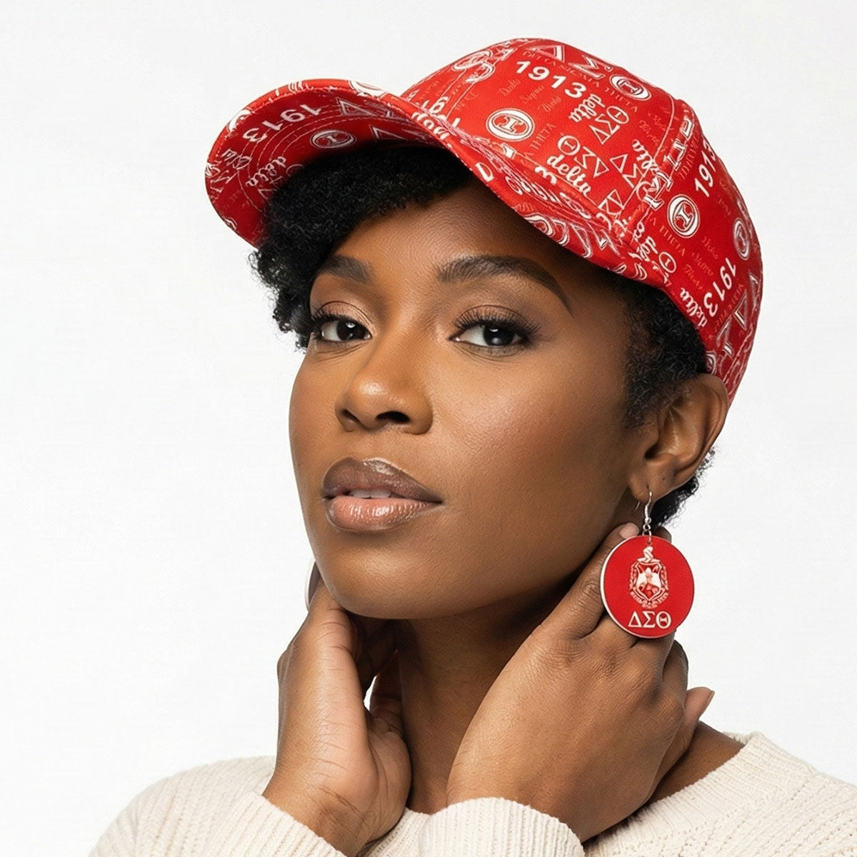 DST Sorority Pride Graphic Print Baseball Hat