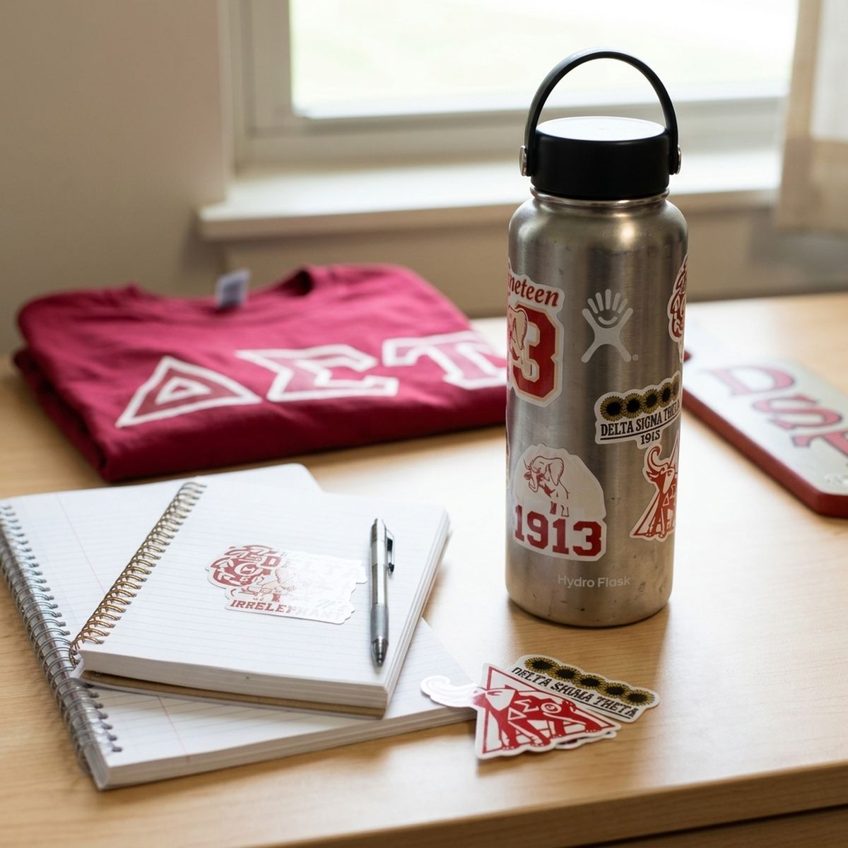 Delta Sigma Theta 60 Piece Sticker Set
