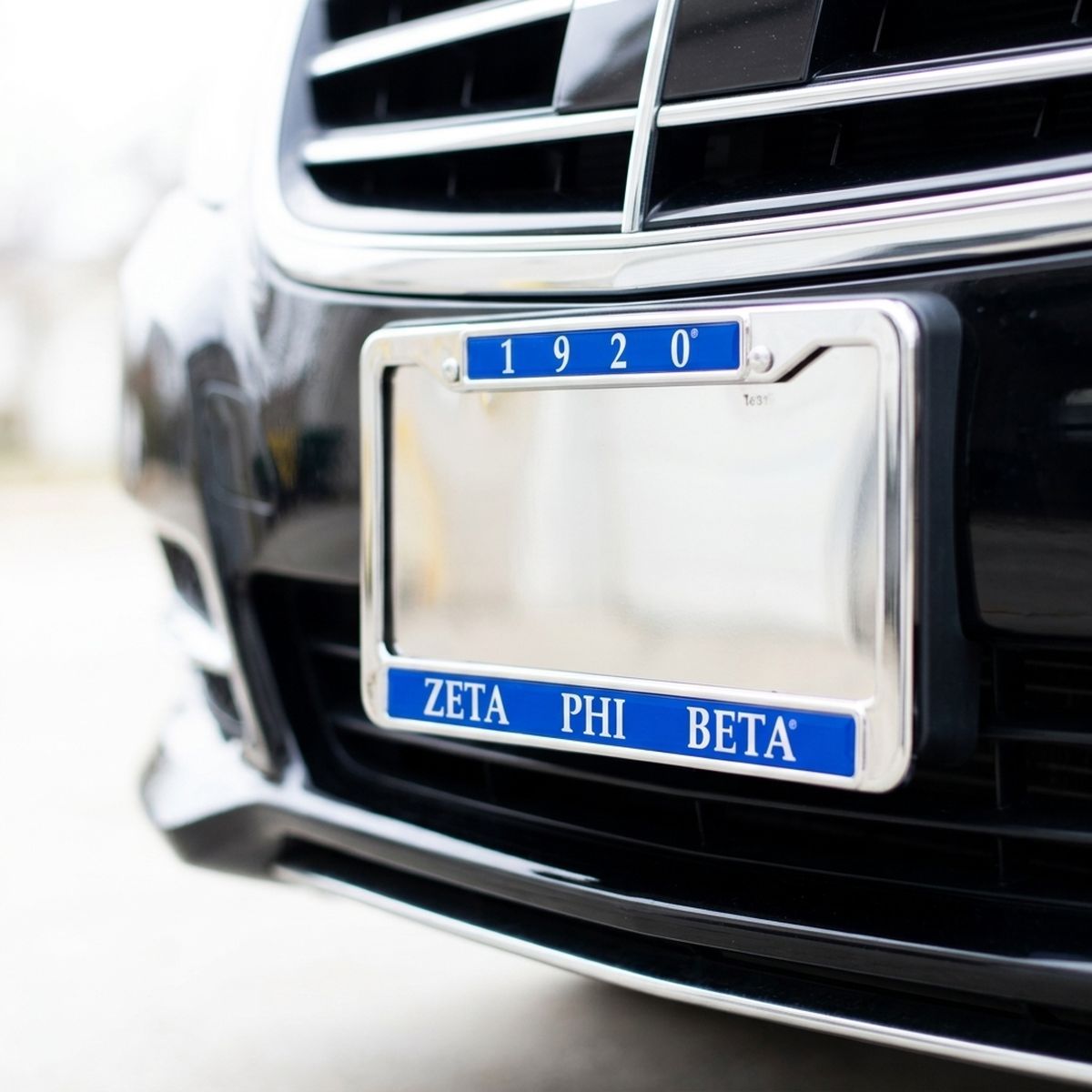 Zeta Phi Beta 1920 License Plate Frame