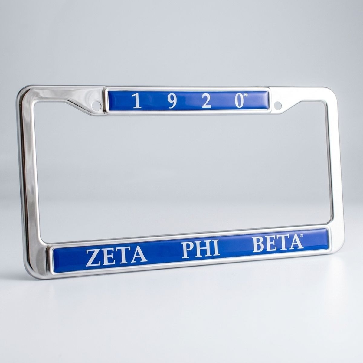 Zeta Phi Beta 1920 License Plate Frame