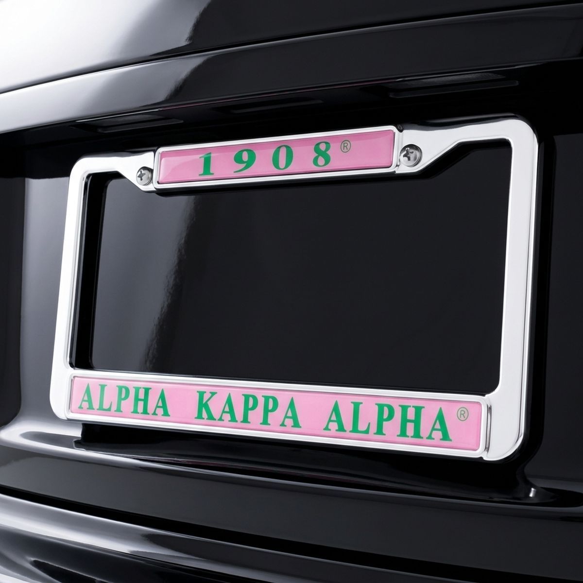 Alpha Kappa Alpha 1908 License Plate Frame