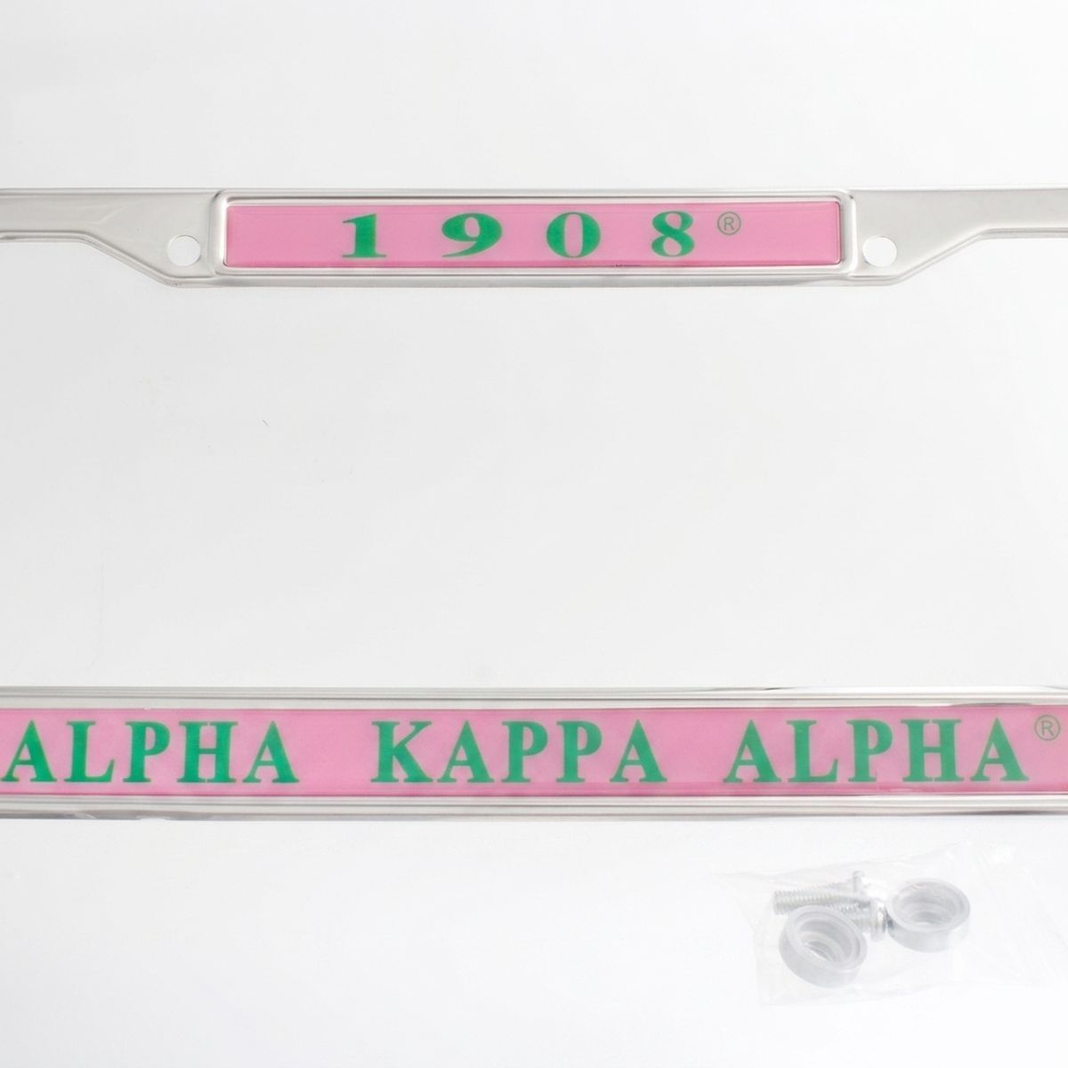 Alpha Kappa Alpha 1908 License Plate Frame