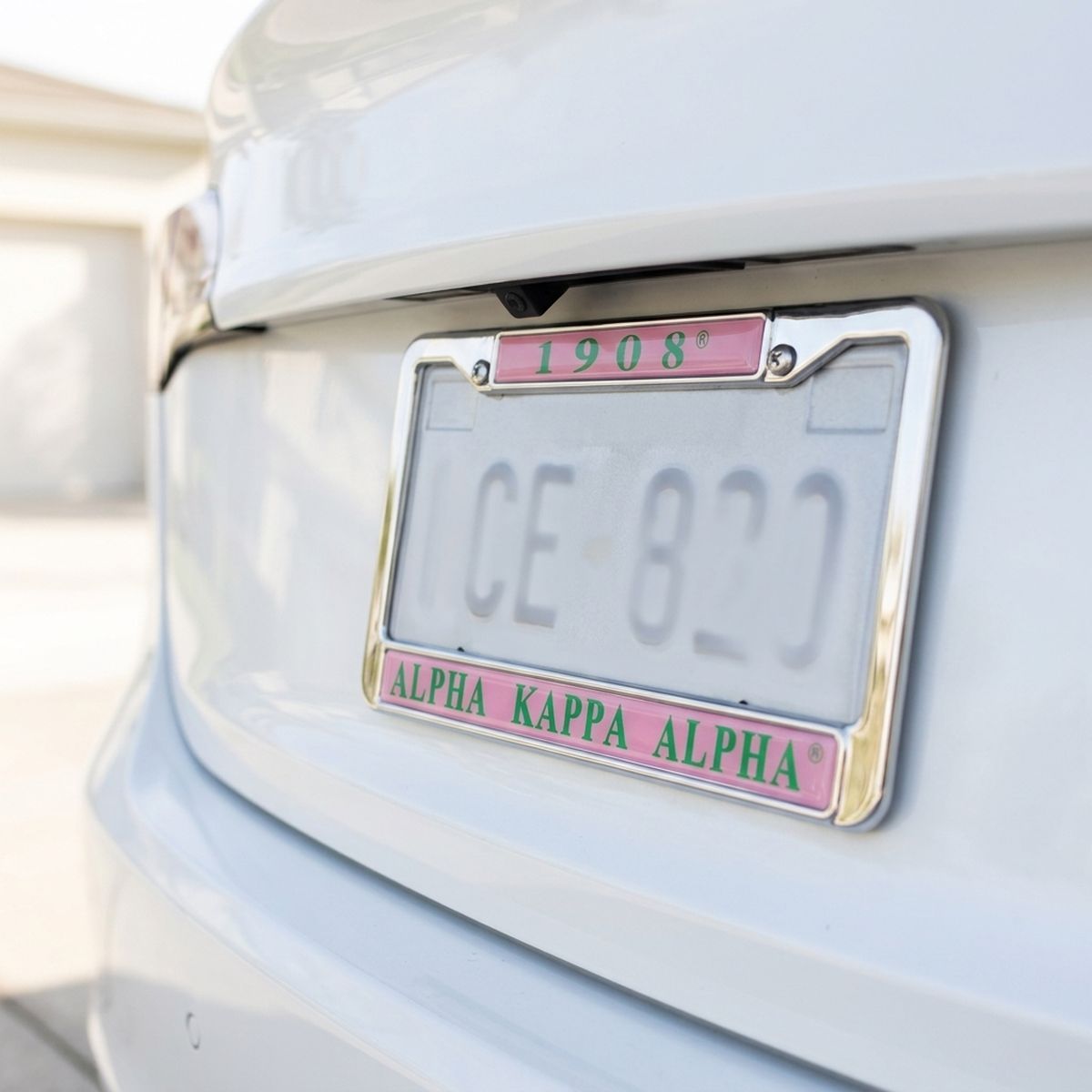 Alpha Kappa Alpha 1908 License Plate Frame