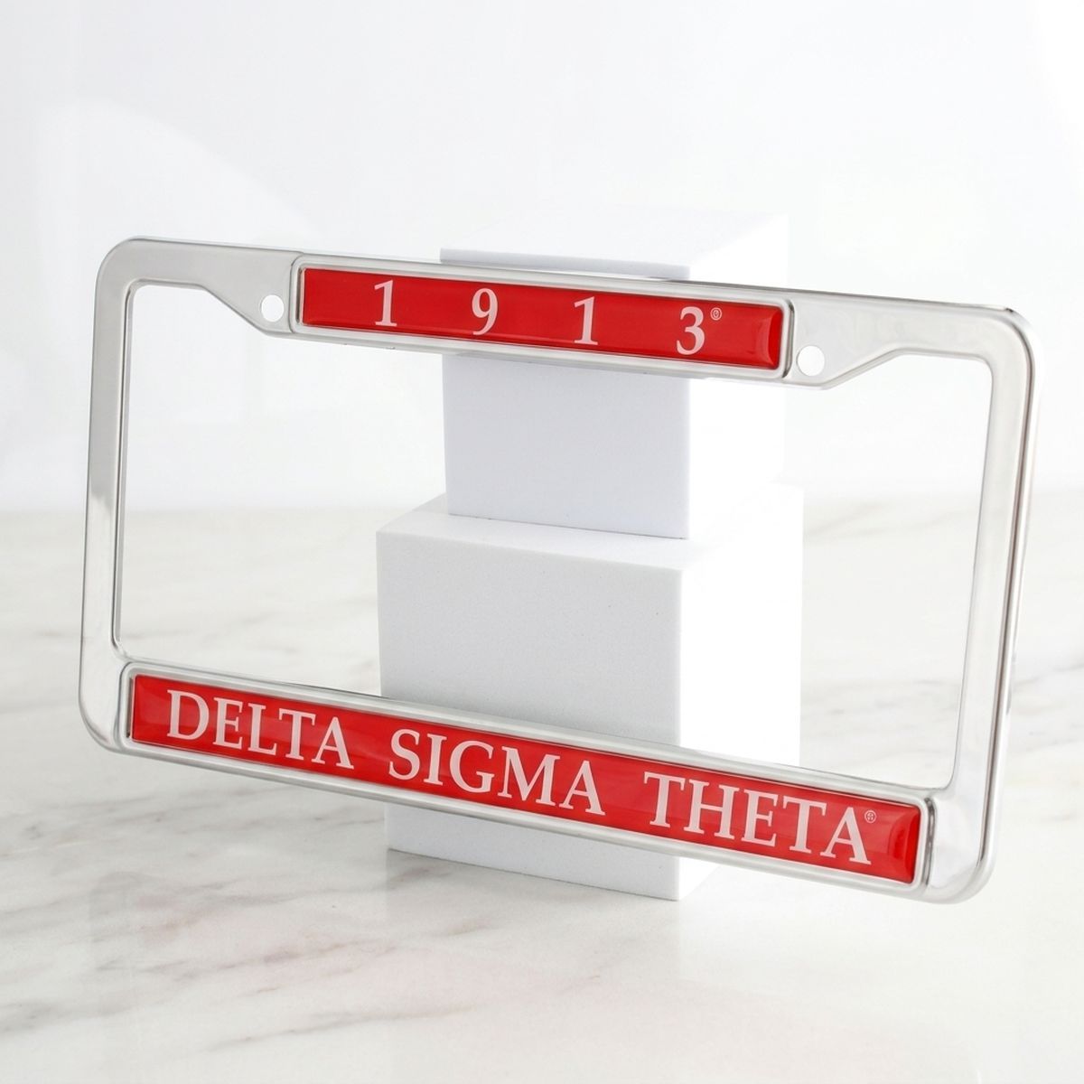 Delta Sigma Theta 1913 License Plate Frame