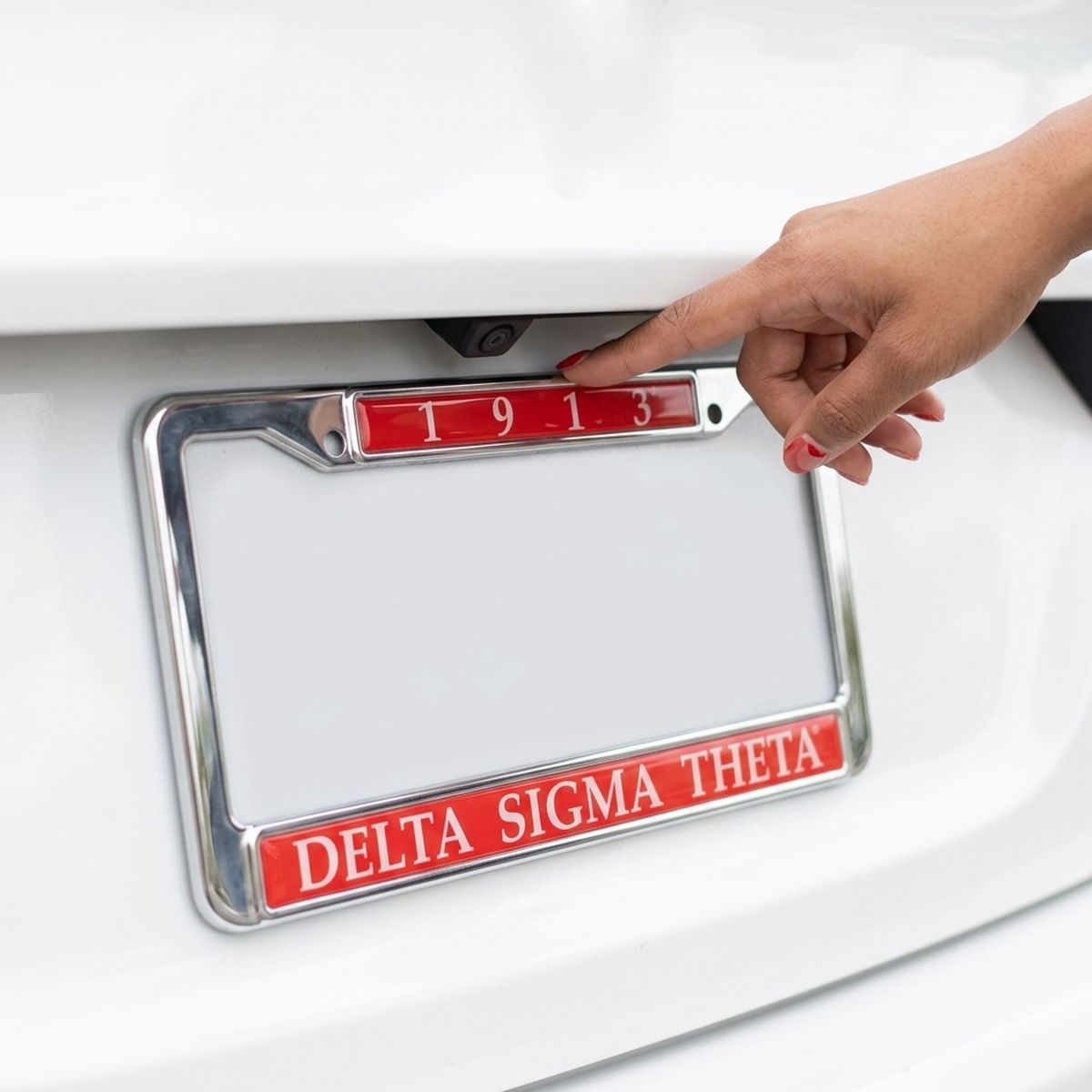 Delta Sigma Theta 1913 License Plate Frame