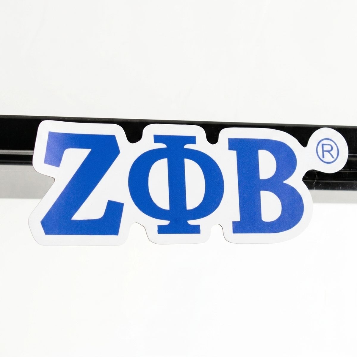 Zeta Phi Beta Greek Letter Car Bumper Magnet