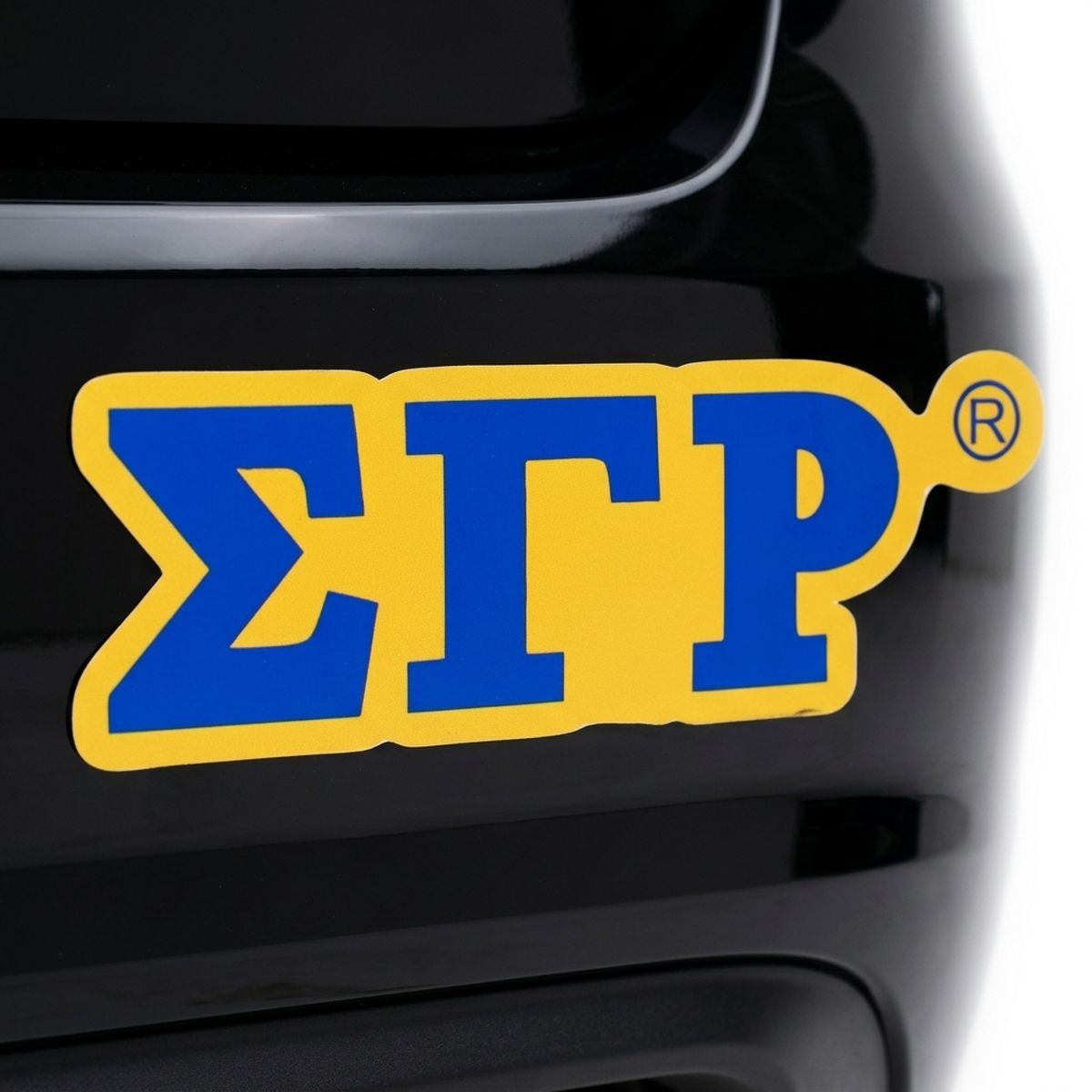 Sigma Gamma Rho Greek Letter Car Bumper Magnet