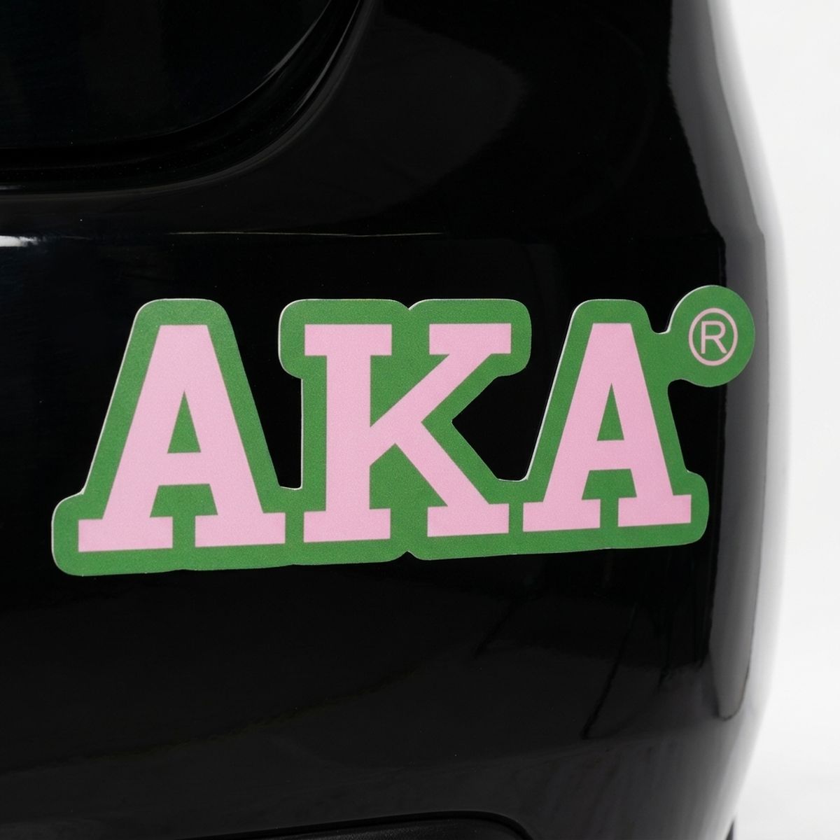 Alpha Kappa Alpha Greek Letter Car Bumper Magnet