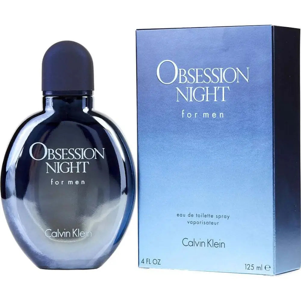 OBSESSION NIGHT by Calvin Klein MEN - EDT SPRAY 4 OZ