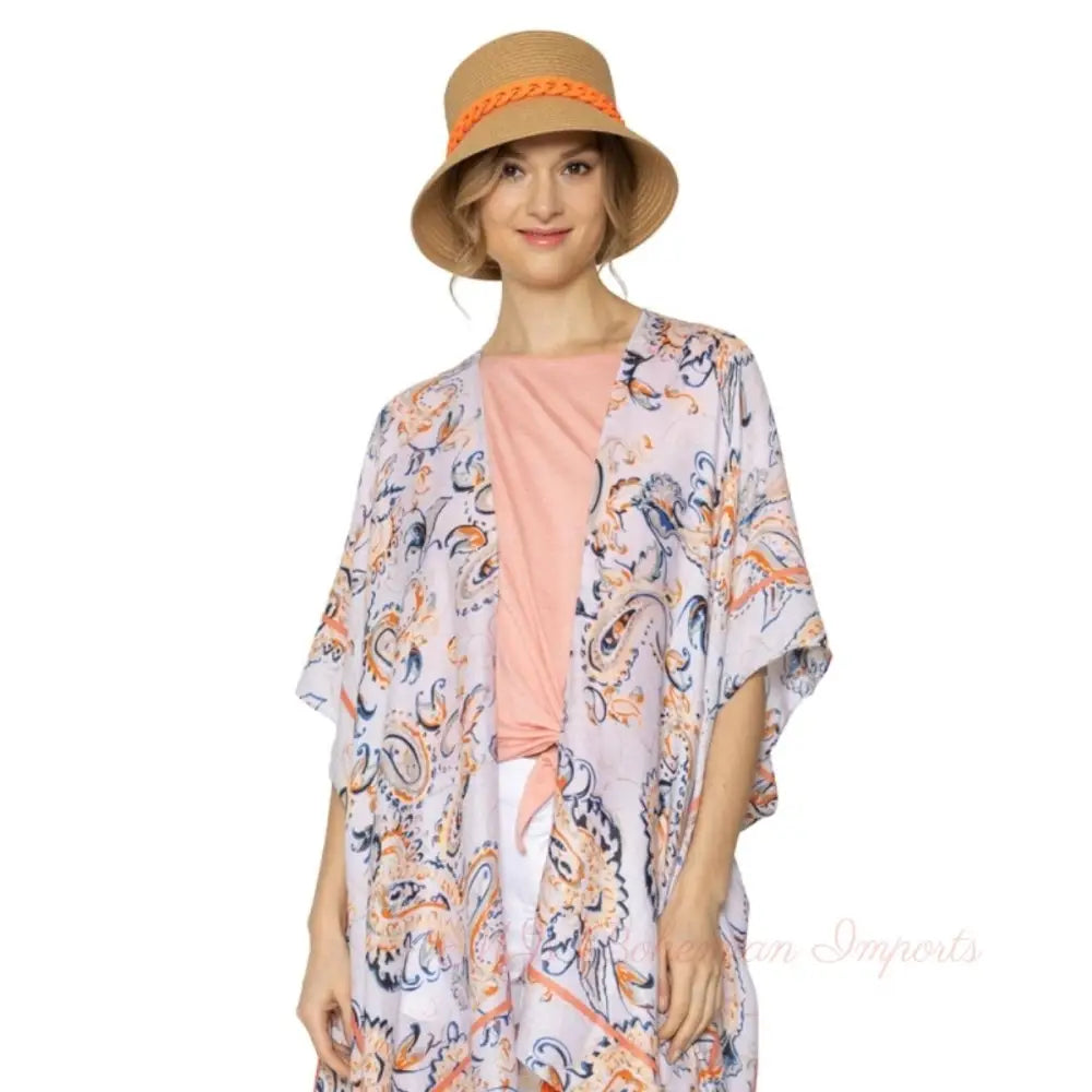 Orange Chain Camel Bucket Hat