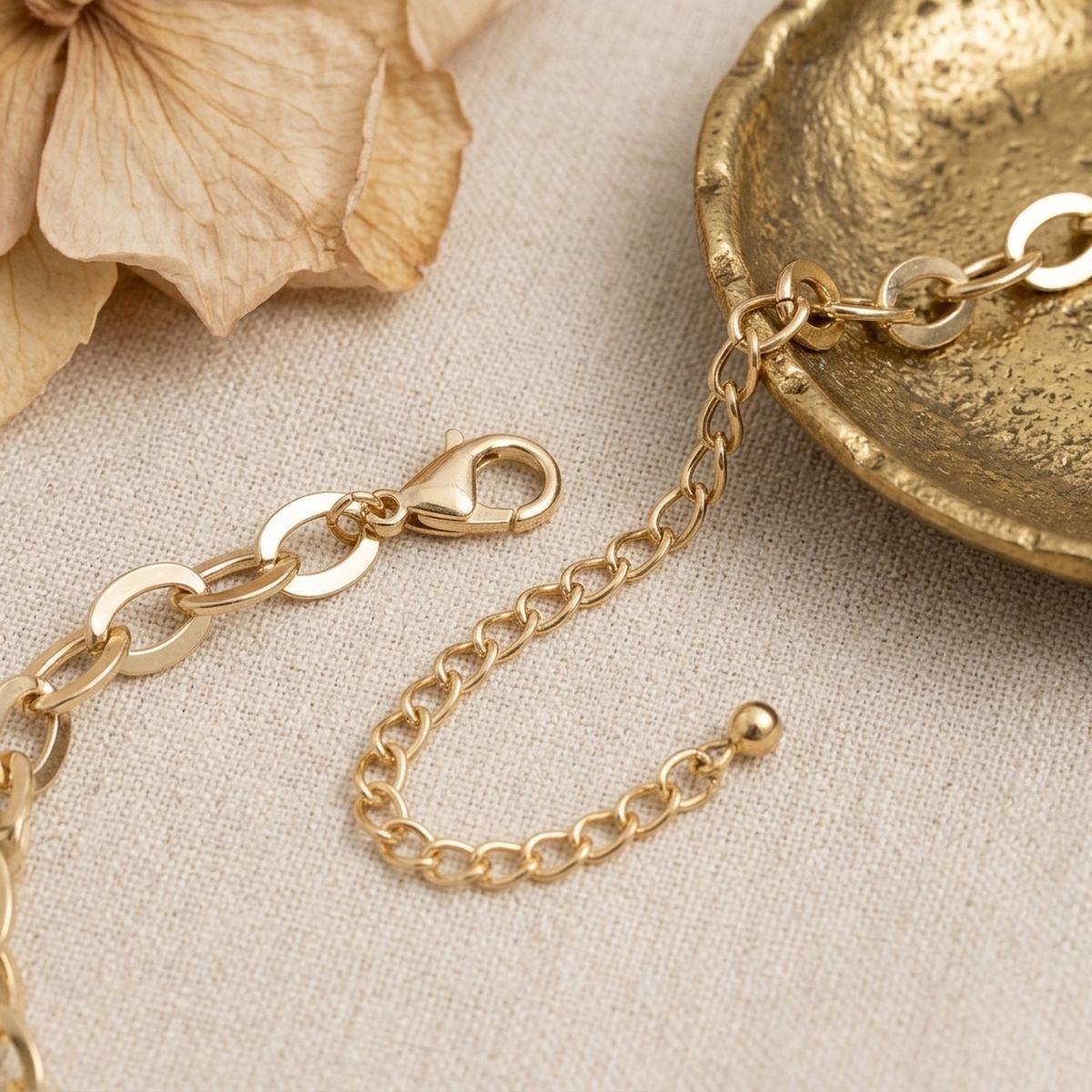 Pink Heart Pendant Gold Oval Chain Necklace