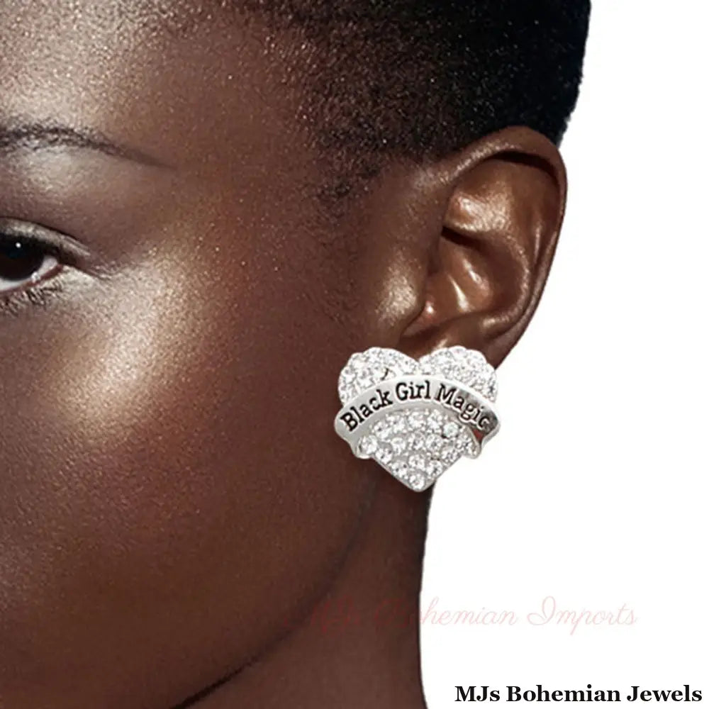 Silver 3 Pcs Melanin Poppin Studs