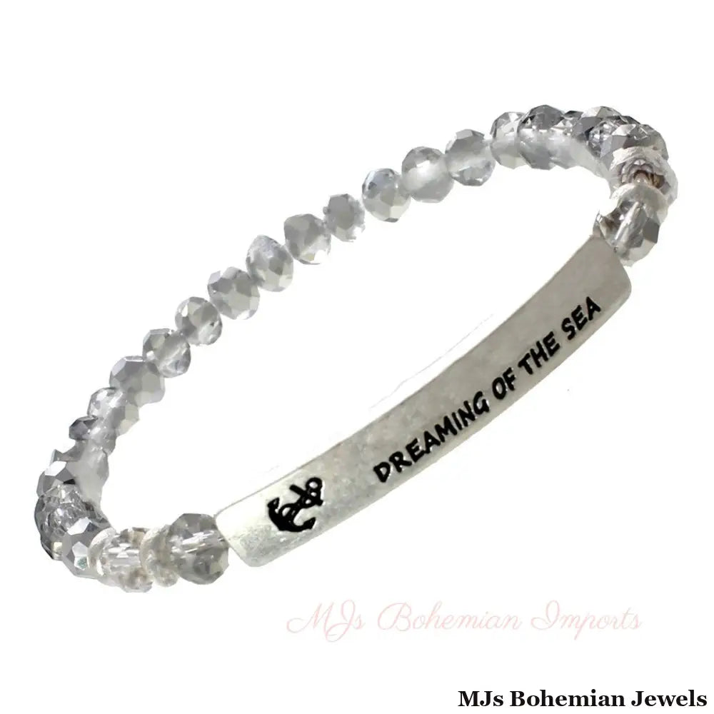 Silver Dreaming of the Sea Bracelet