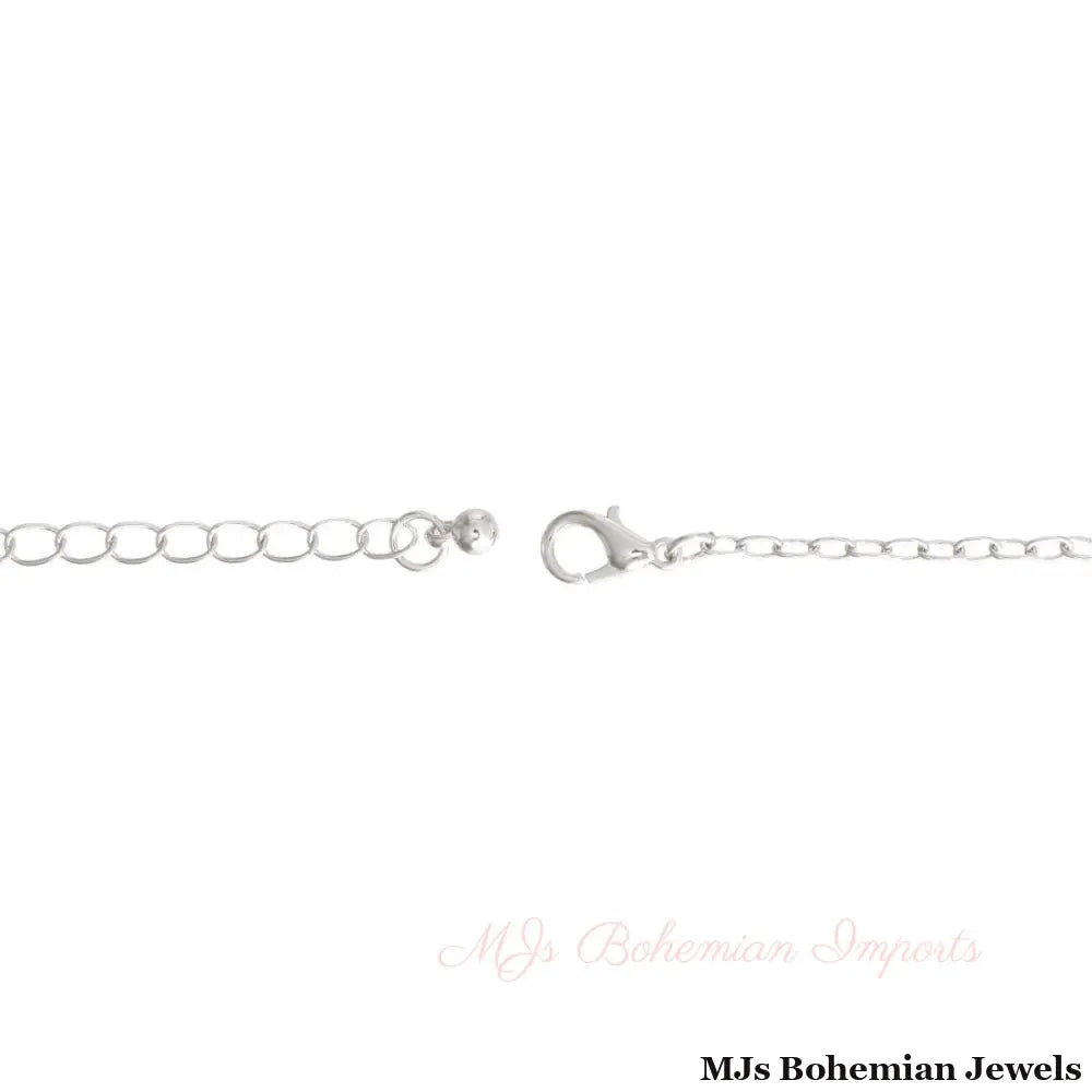 Silver Melanin Afro 2 Pcs Chains