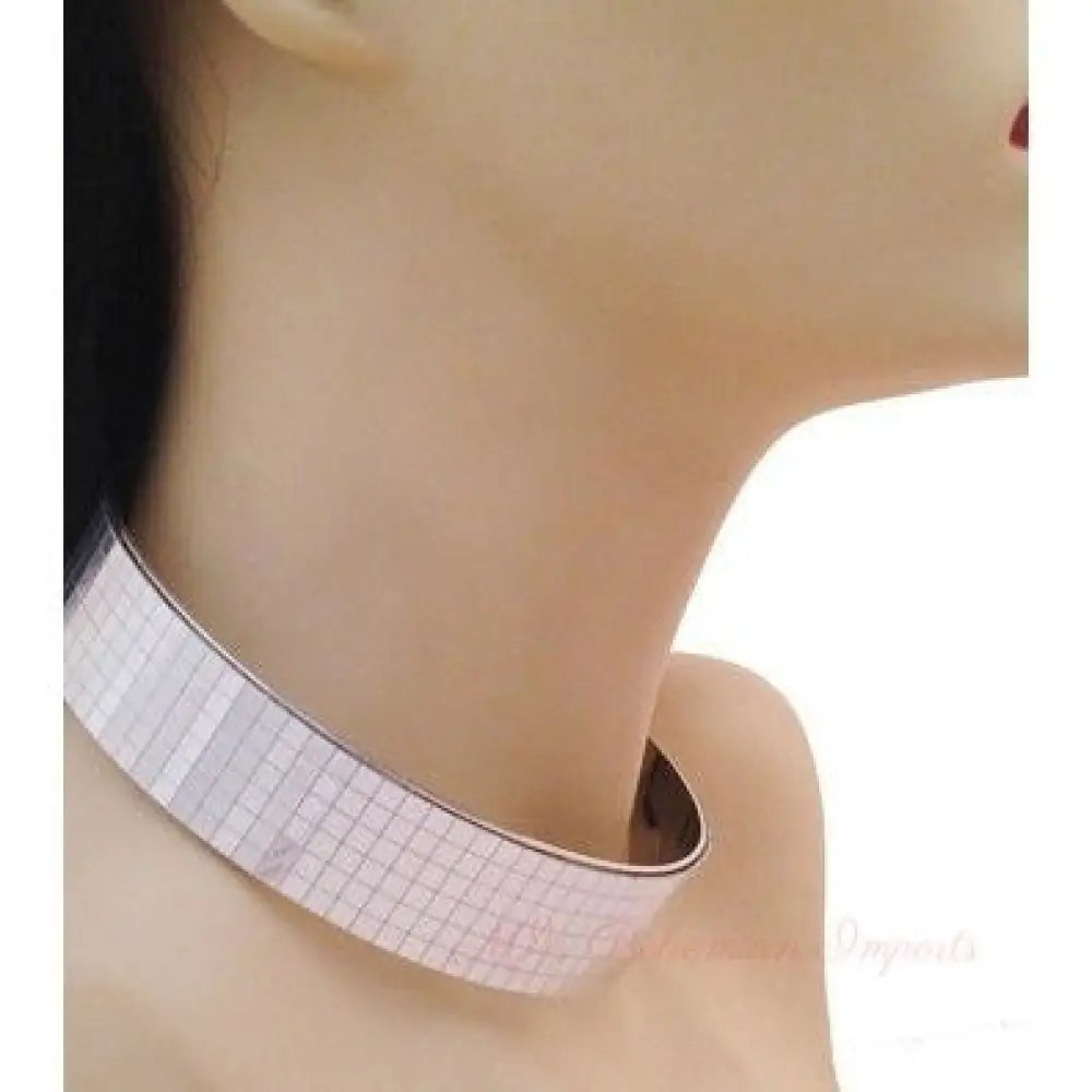 Silver Metal Choker