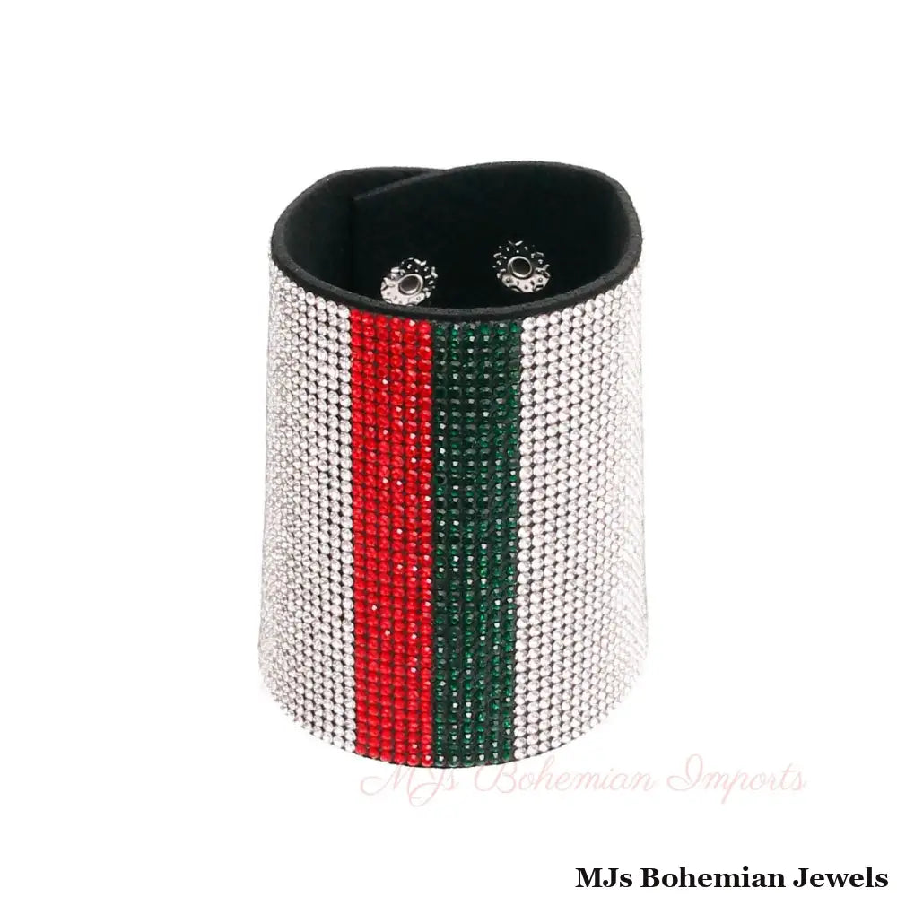 Snap Bling: Rhinestone Bracelet