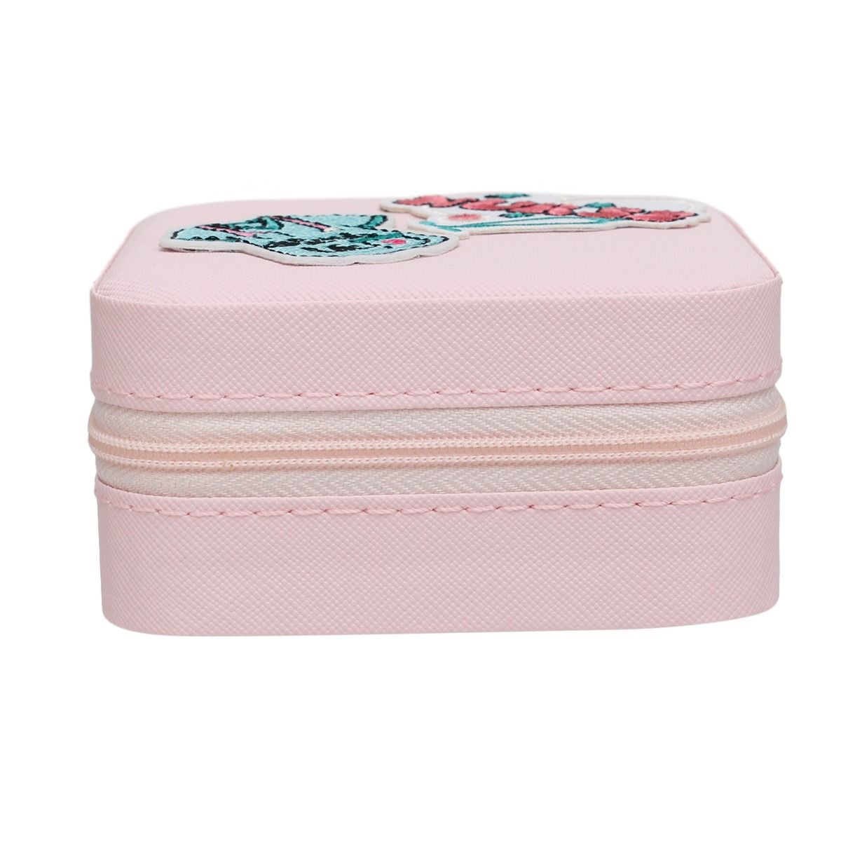 Travel Jewelry Box Pink Nurse Patch Square