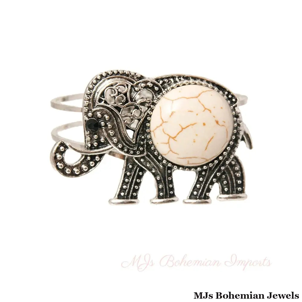 White Elephant Bracelet