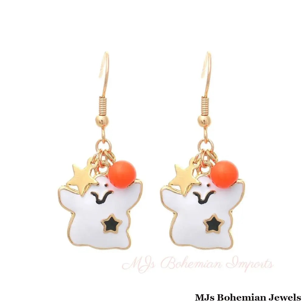 White Ghost Fish Hooks