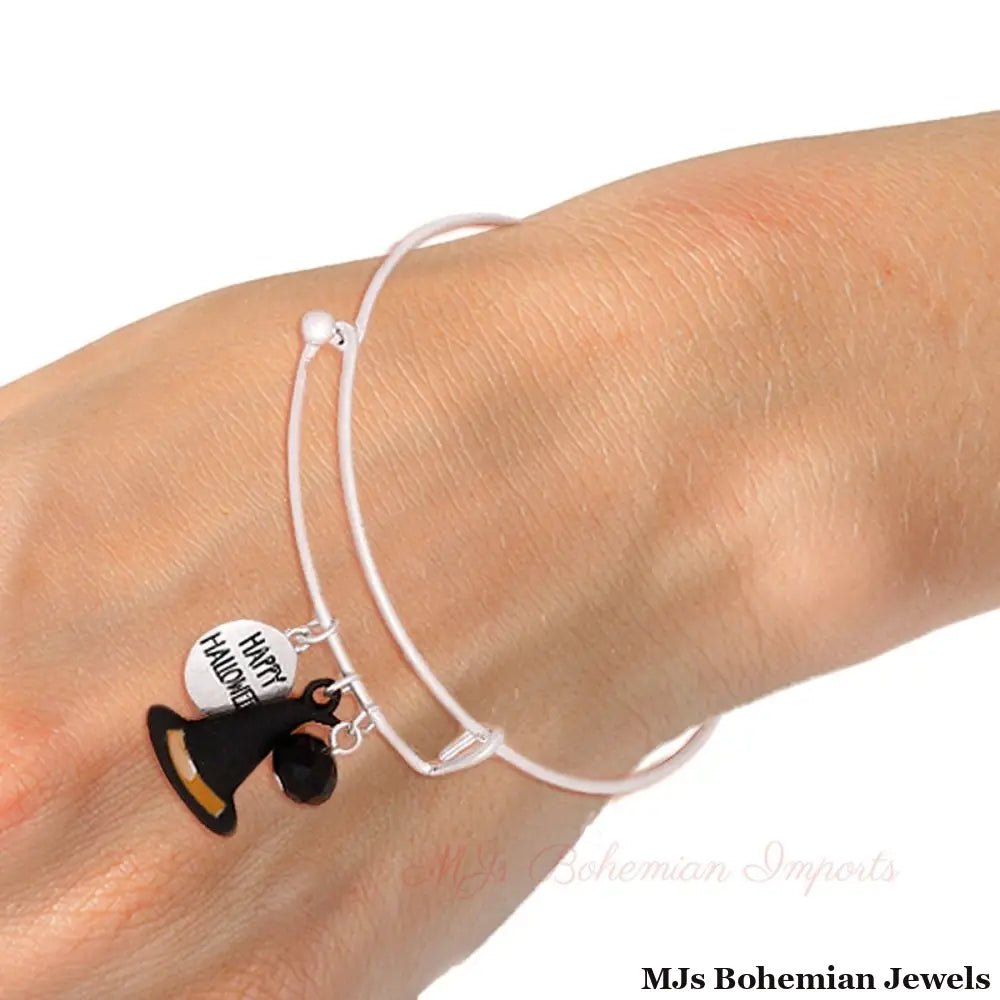 Witch Charm Halloween Bangle