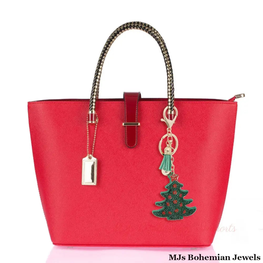 Xmas Tree Keychain Clip